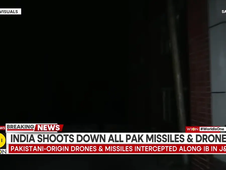 Indo-Pak war: Pakistani-origin drones & missiles intercepted along IB in J&K