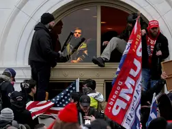 Who were the Capitol riots accused that US President Trump granted pardon to?