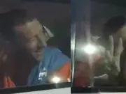 Coldplay's Chris Martin and actress Dakota Johnson arrive at Maha Kumbh | Watch