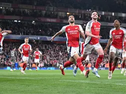Champions League QF: Declan Rice conjures free-kick magic as Arsenal stun title-holders Real Madrid