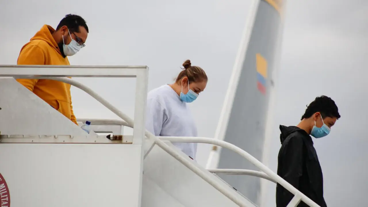 'An American nightmare': Colombia brings around 200 migrants home