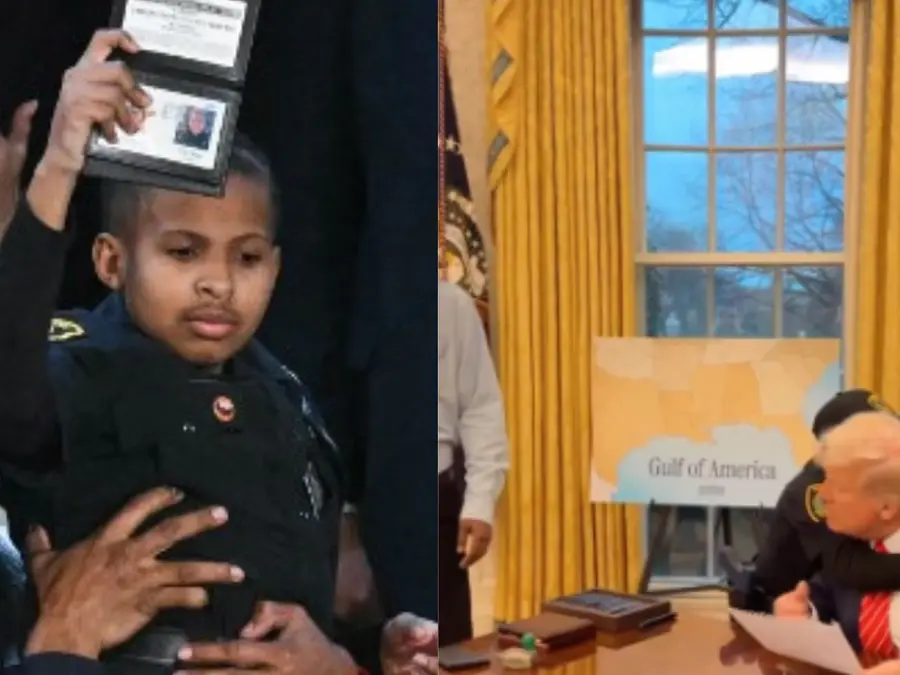 13-year-old US Secret Service agent, DJ Daniel gives Trump 'a big hug', video goes viral