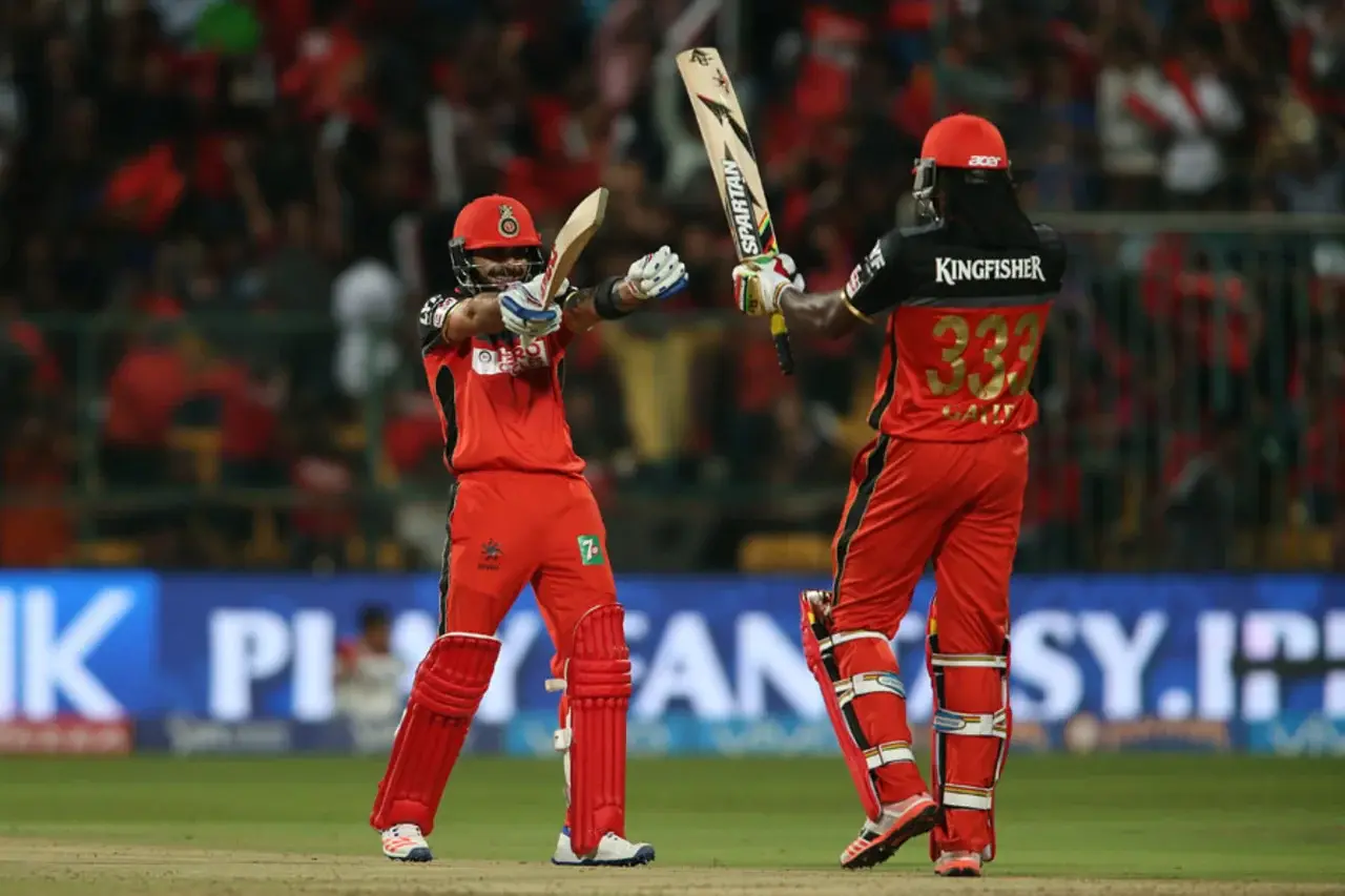 Virat Kohli - Chris Gayle
