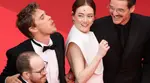 Cannes 2025: A bee steals the spotlight as Emma Stone, Pedro Pascal and the cast of Eddington walk the red carpet