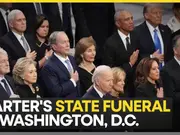 Jimmy Carter honoured with solemn state funeral in Washington