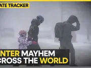 Snowfall blankets parts of the world