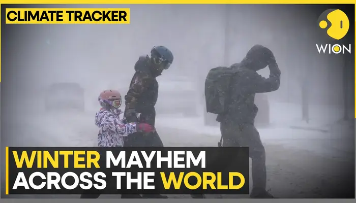 Snowfall blankets parts of the world