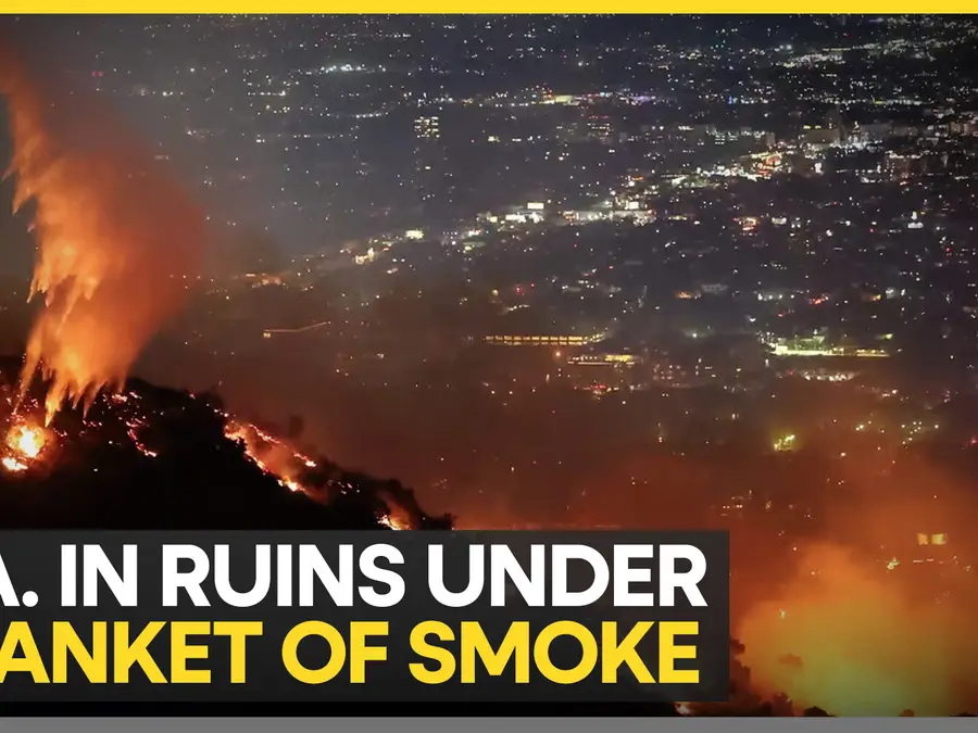 Los Angeles wildfire: Two massive wildfires still burning uncontained