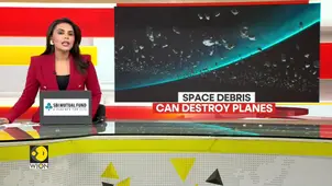 Space junk threatens global air travel