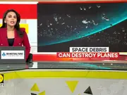 Space junk threatens global air travel