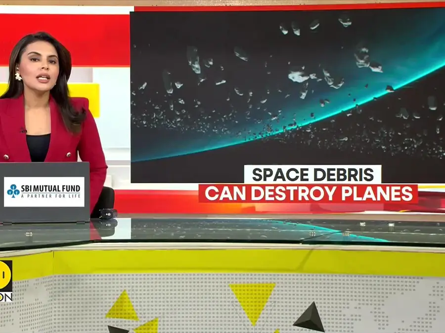 Space junk threatens global air travel