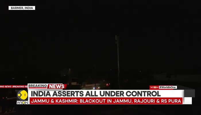 Breaking | Multiple drones spotted, blackout in border states | India-Pak tensions