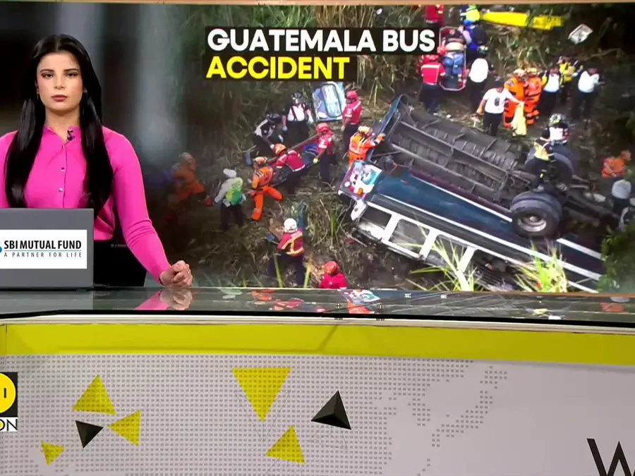 Guatemala Bus crash: Bus plunges 20 meters into a ravine