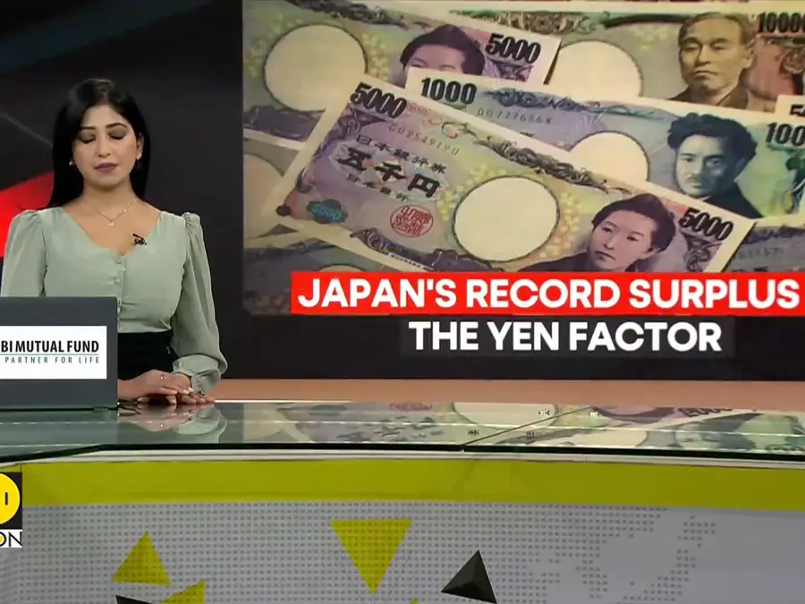 Japan's current account surplus hits record high in 2024