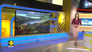 Wildfires continue burning Argentina's Patagonia forests