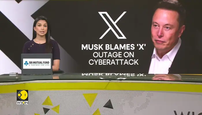 Elon Musk says cyberattack caused 'X' global outages