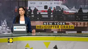 New York: Six people killed after helicopter crashes into Hudson river