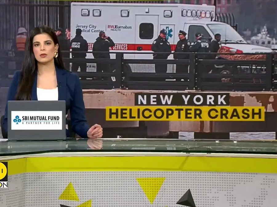 New York: Six people killed after helicopter crashes into Hudson river