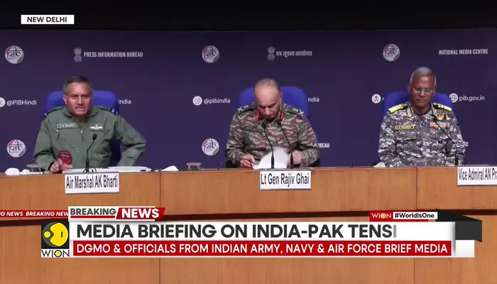 BREAKING | Operation Sindoor: Indian Army fully encountered Pak's drone attacks: IAF