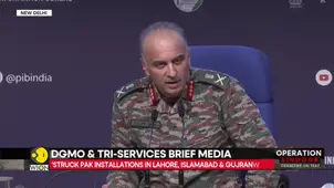 'Have warned Pakistan on future violations': DGMO & tri-services brief media on Op Sindoor
