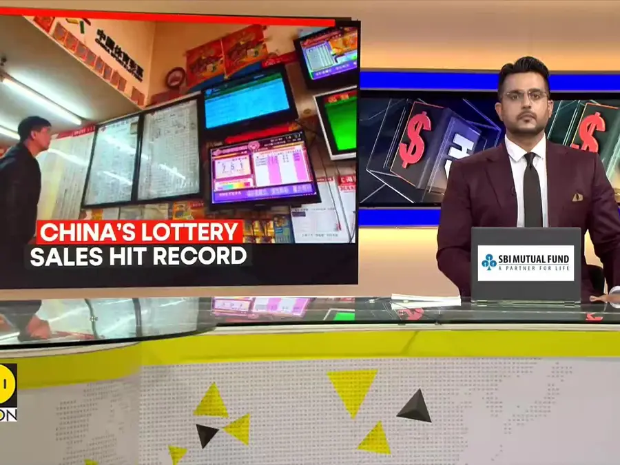 China's lottery sales hit record high