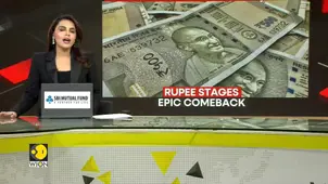 Rupee stages its strongest comeback in nearly two years