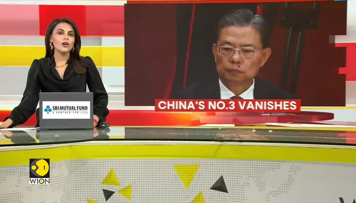 China’s third most powerful official missing from parliament sessions due to 'illness'