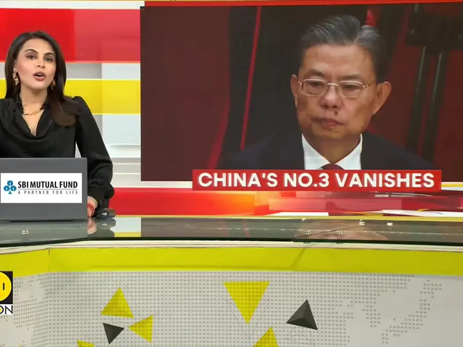 China’s third most powerful official missing from parliament sessions due to 'illness'