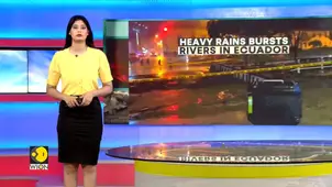 Floods in Ecuador: Cleanup underway after floods; weather agency warns of more heavy rain