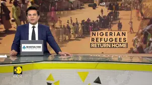 Nigerian, who lived as refugees in Chad for ten years, return home