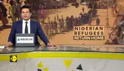 Nigerian, who lived as refugees in Chad for ten years, return home
