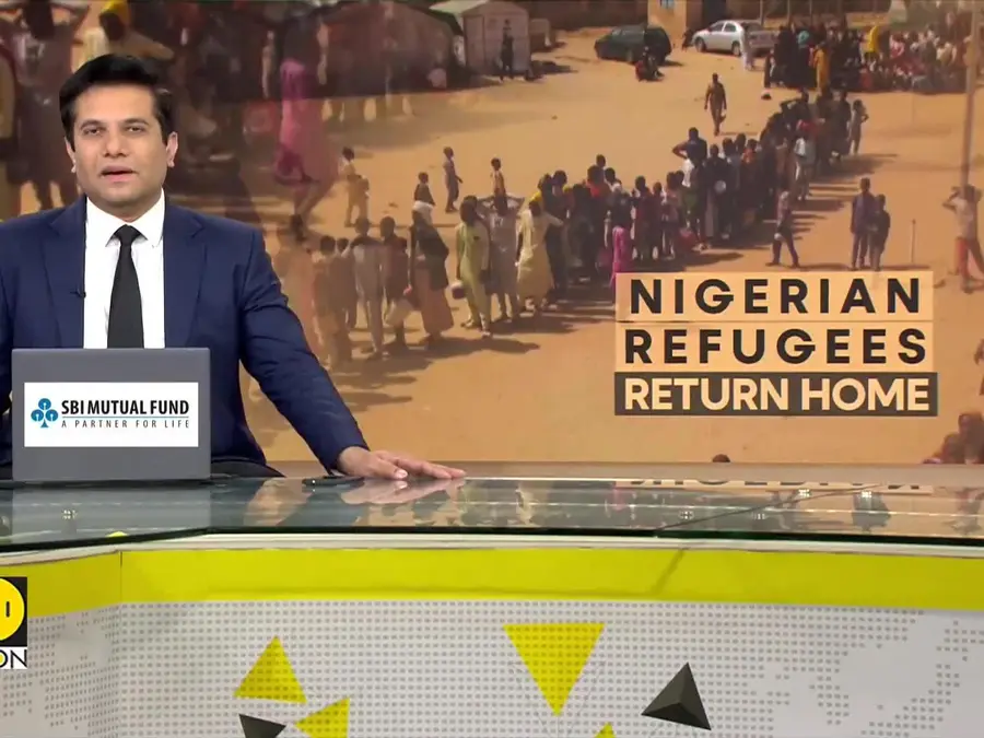 Nigerian, who lived as refugees in Chad for ten years, return home