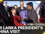 Sri Lanka President Anura Kumara Dissanayake arrives in Beijing on a four-day visit to China