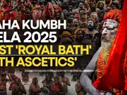 MAHA KUMBH MELA 2025: Dreadlocked Indian Ascetics Take Holy Dip In Sangam