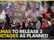 Israel-Hamas war: Three Israeli hostages to be released by Hamas on Saturday