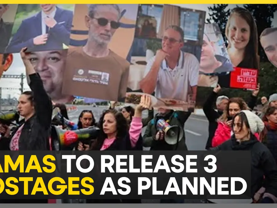 Israel-Hamas war: Three Israeli hostages to be released by Hamas on Saturday