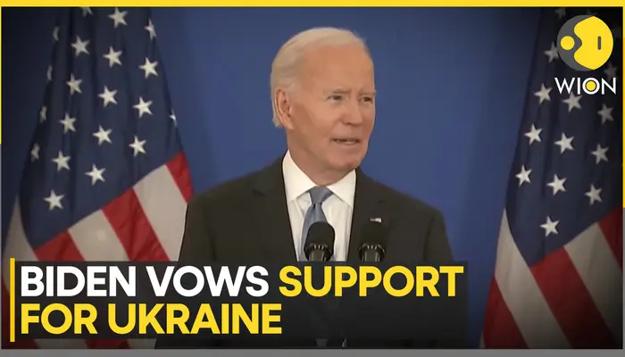 Joe Biden hails international support for Ukraine