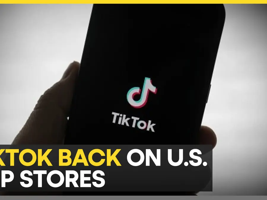 TikTok returns to US app stores amid ban threat debate