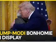 PM Modi's US visit: Trump greets PM Modi with a hug at White House