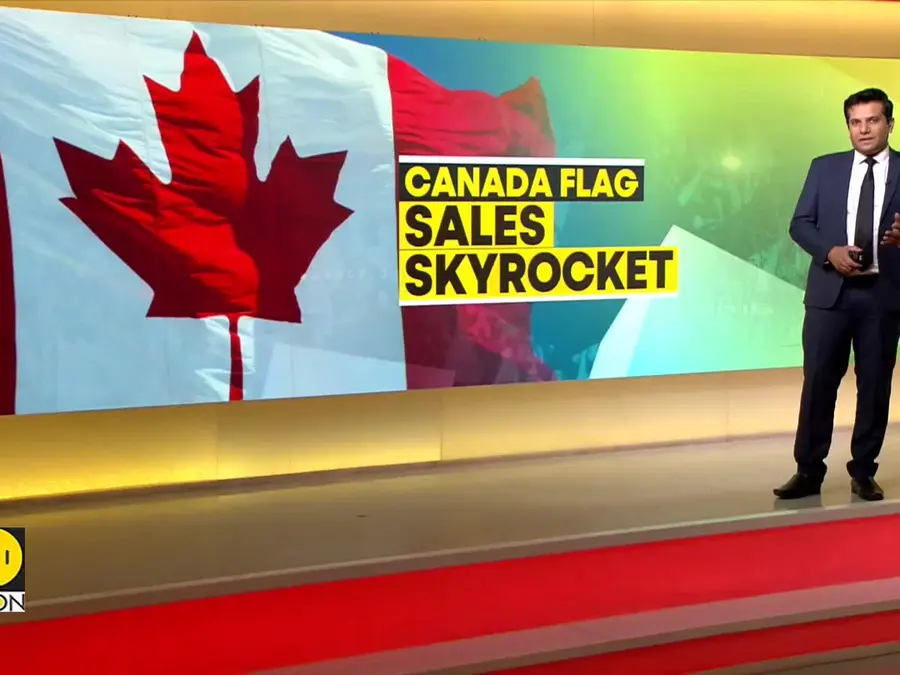 Canadian flag sales soar after Trump threats
