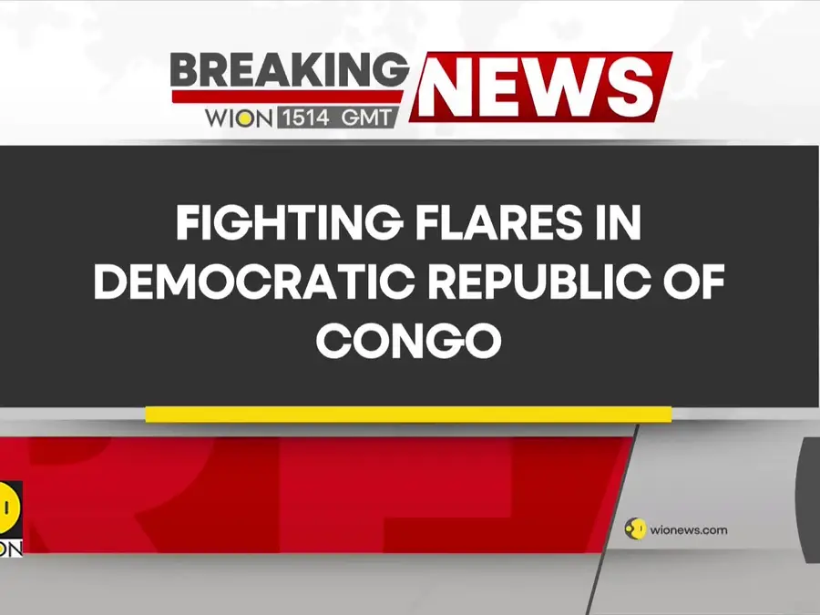 Fighting flares in the democratic Republic Of Congo