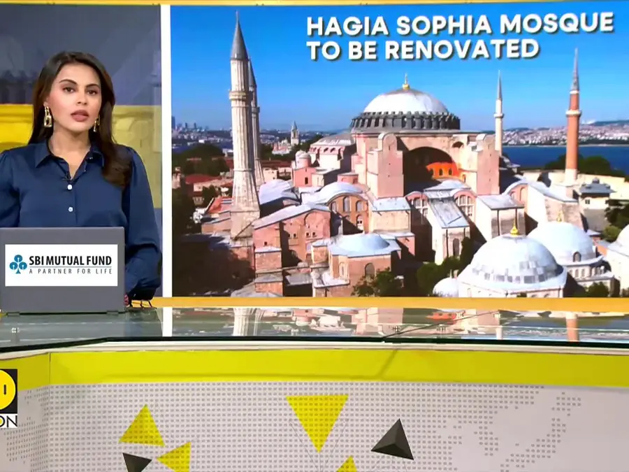 Turkey's Hagia Sophia Mosque to be renovated; bid to protect the structure with modern methods