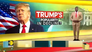 Trump's approval rating falls to 59% after tariff war announcement