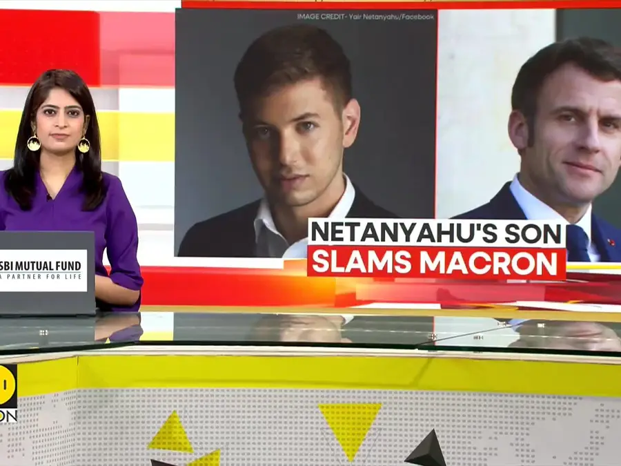 Israel-Hamas war: Yair Netanyahu, son of Israeli PM, lashes out at Macron online