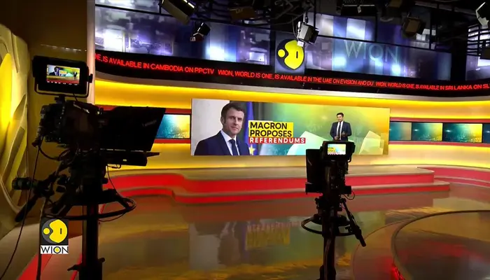 Macron plans referendums on social & economic reforms