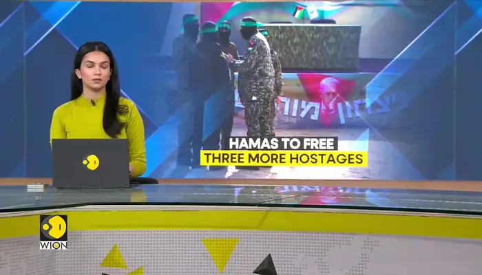Israel-Hamas ceasefire: Hamas to release three Israeli hostages today