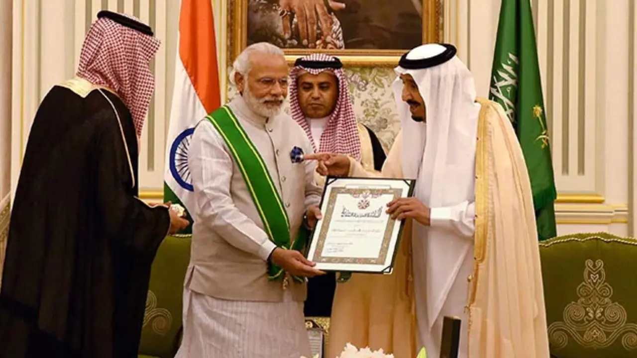 PM Modi conferred Saudi’s highest civilian honour in 2016