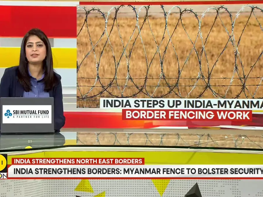 India Strengthens Borders: Myanmar Fence To Bolster Northeast Security
