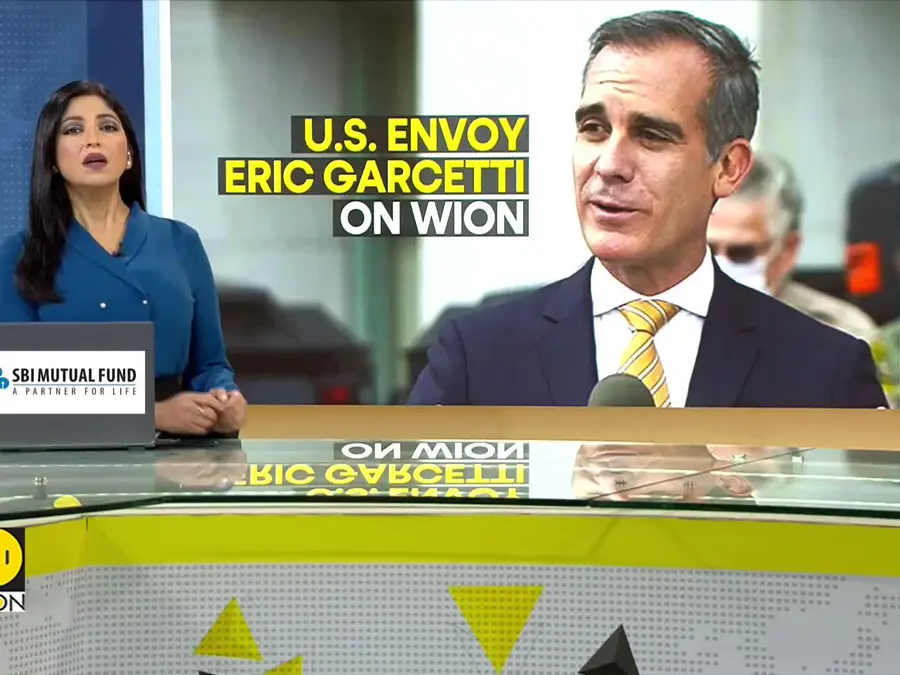 US Ambassador Eric Garcetti speaks to WION