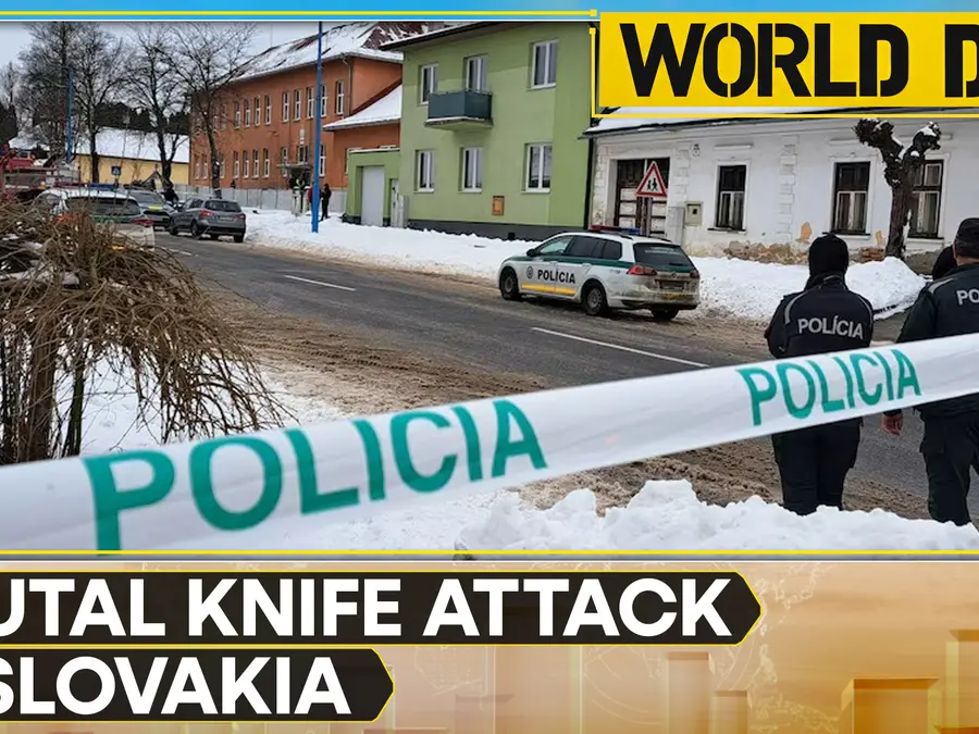 Slovakia: Student kills two in knife attack, suspect detained